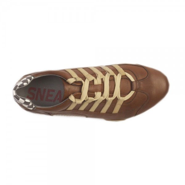 Gulf Racing Sneaker Cognac