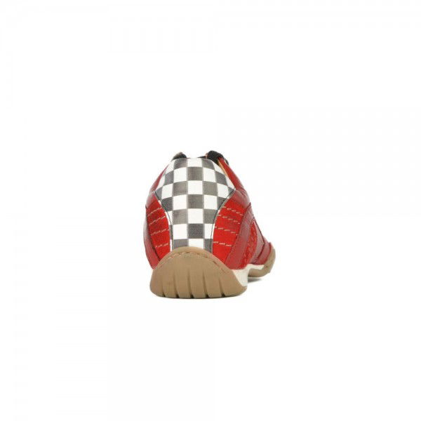 Sneaker Gulf Racing da donna in Corso Rosso