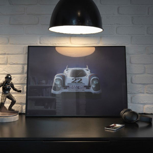 Poster Porsche 917 - Martini - 24h Le Mans - 1971 - Colors of Speed