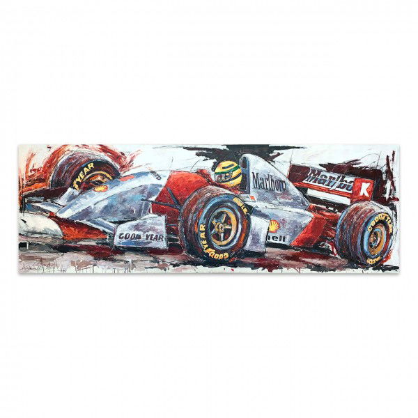 Artwork Ayrton Senna McLaren I #0024