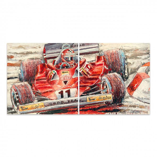 Kunstwerk Niki Lauda #0036