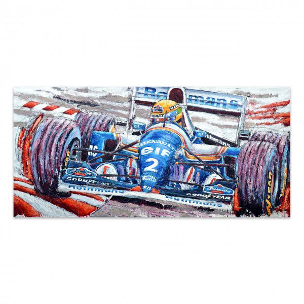 Obra de arte Ayrton Senna 1994 #0041