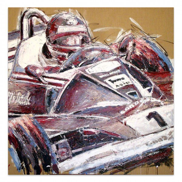 Opera d'arte Niki Lauda I #0052