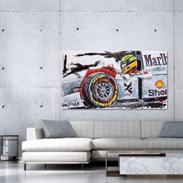Artwork Ayrton Senna McLaren Cockpit #0002