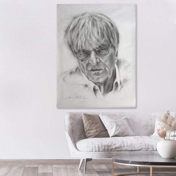 Œuvre d'art Bernie Ecclestone Portrait #0010