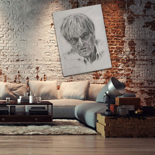 Œuvre d'art Bernie Ecclestone Portrait #0010