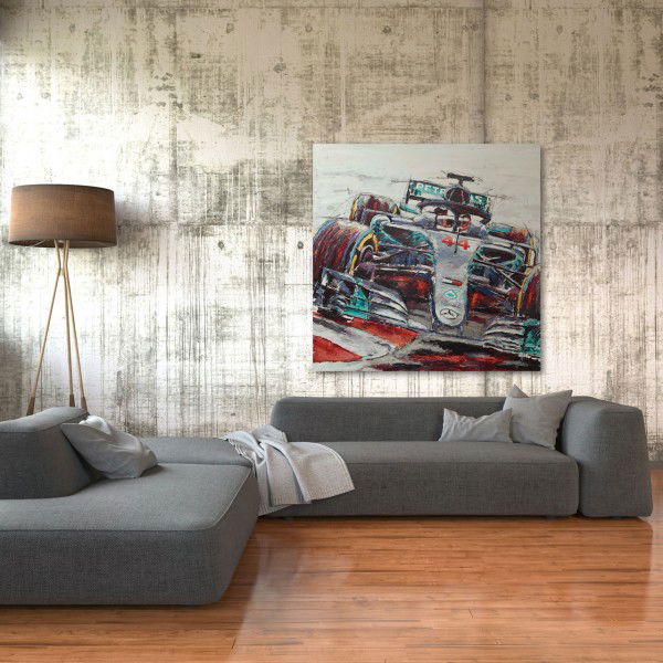Kunstwerk Lewis Hamilton 2019 #0020