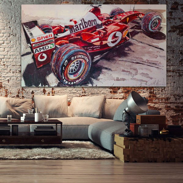 Kunstwerk Michael Schumacher #0026