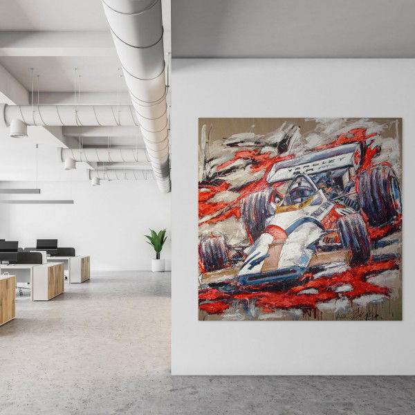 Kunstwerk Pedro Rodriguez BRM #0032