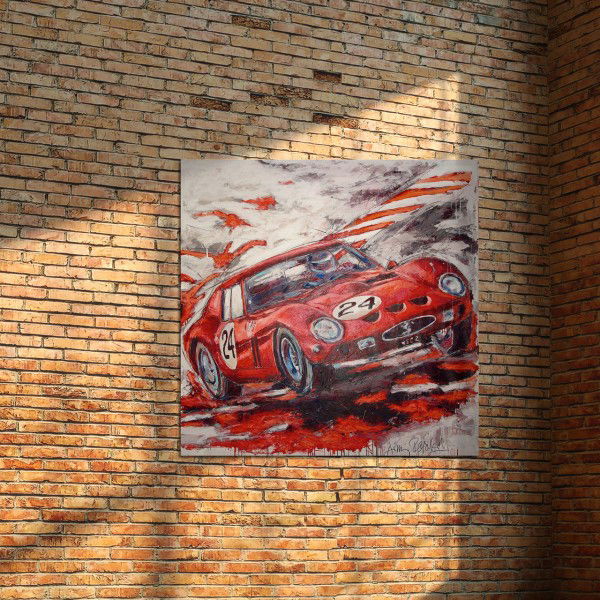 Artwork Ferrari 250 GTO 1961 #0033