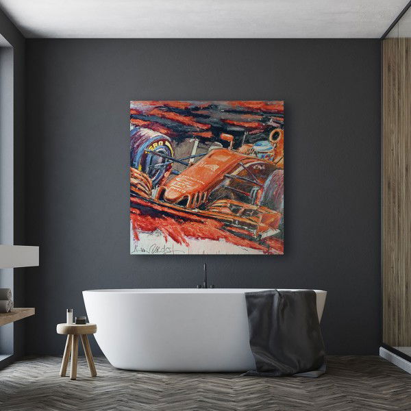 Artwork Fernando Alonso 2017 #0038