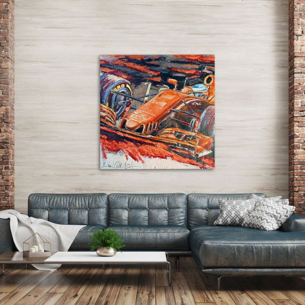 Opera d'arte Fernando Alonso 2017 #0038