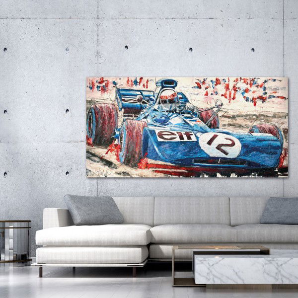 Kunstwerk Jackie Stewart 1971 #0040