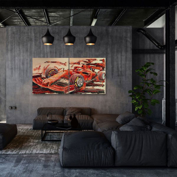 Obra de arte Sebastian Vettel 2019 #0044