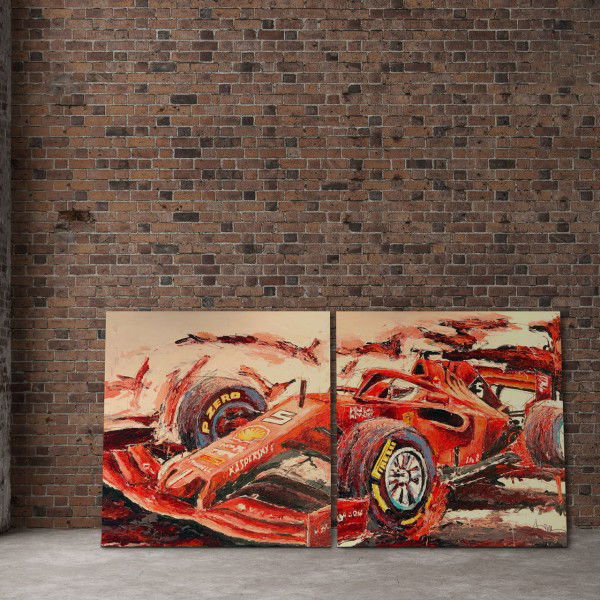 Obra de arte Sebastian Vettel 2019 #0044