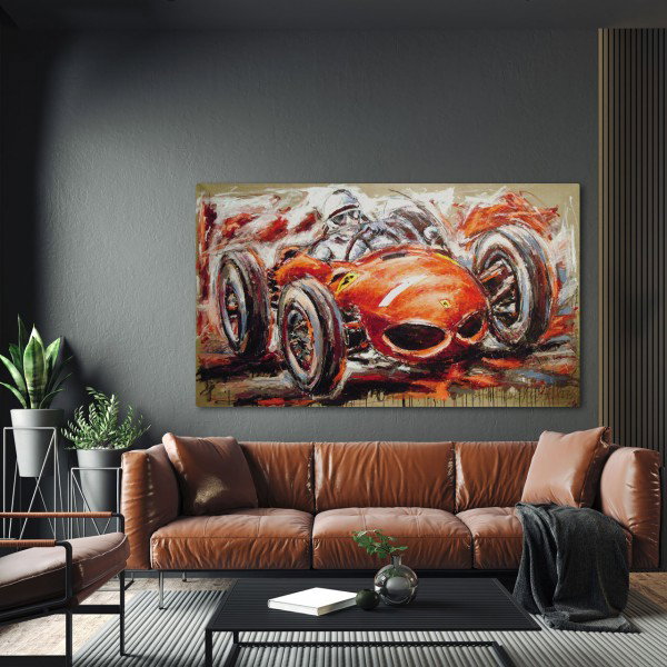 Kunstwerk Phil Hill 1961 #0046