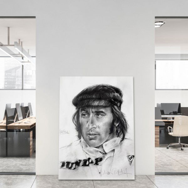 Kunstwerk Sir Jackie Stewart I #0047