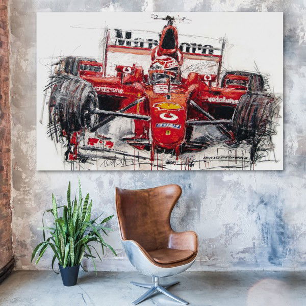 Kunstwerk Michael Schumacher #0049