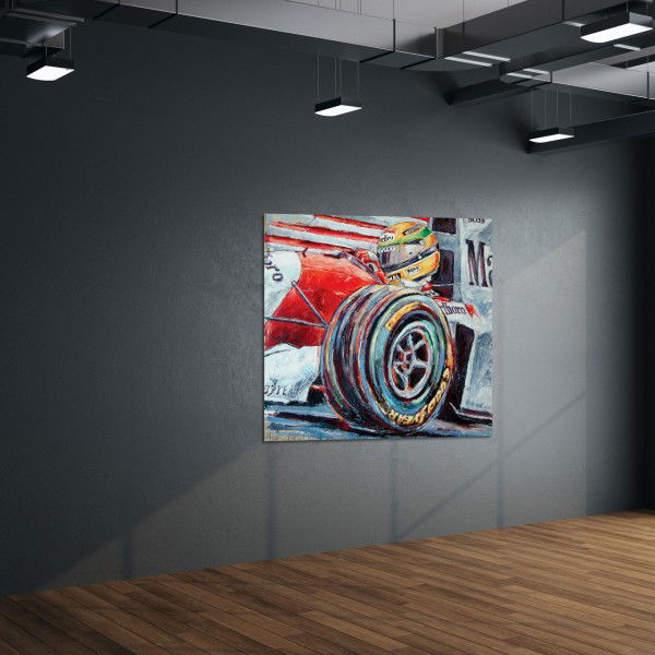 Kunstwerk Ayrton Senna #0051