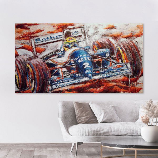 Kunstwerk Ayrton Senna #0056