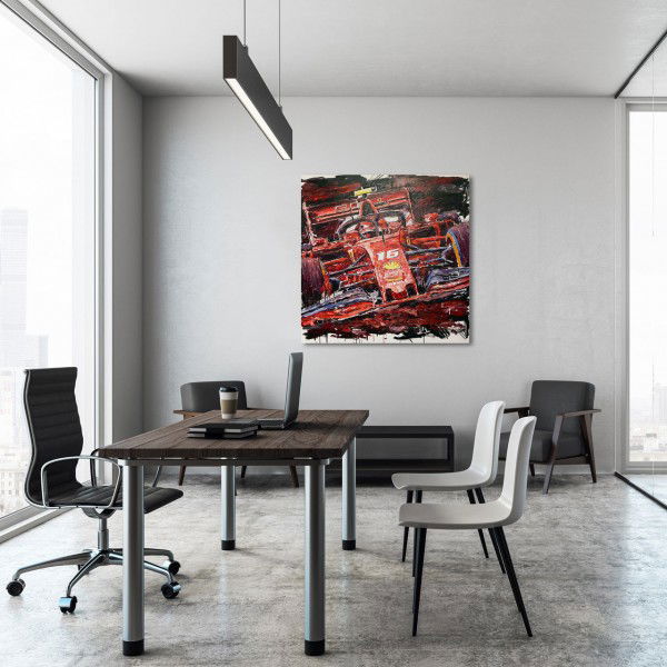 Kunstwerk Charles Leclerc 2019 #0058