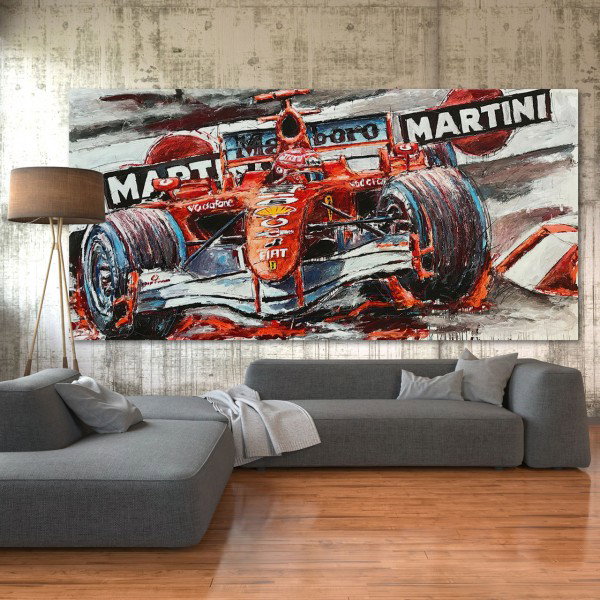 Kunstwerk Michael Schumacher Moncao #0013