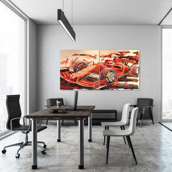 Obra de arte Sebastian Vettel 2019 #0044