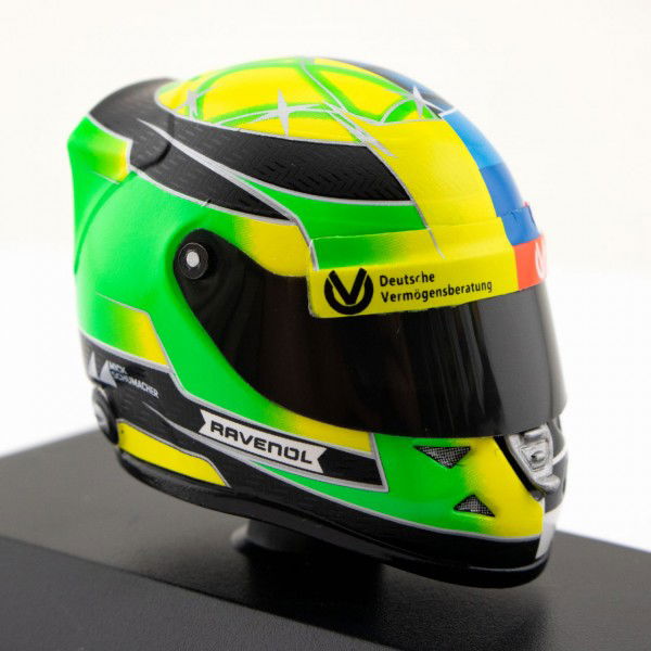 Mick Schumacher Casque miniature Belgique GP 2017 1/8