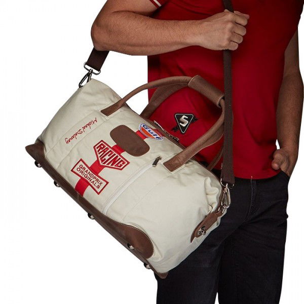 Gulf Bolsa de viaje mediana Michael Delaney natural