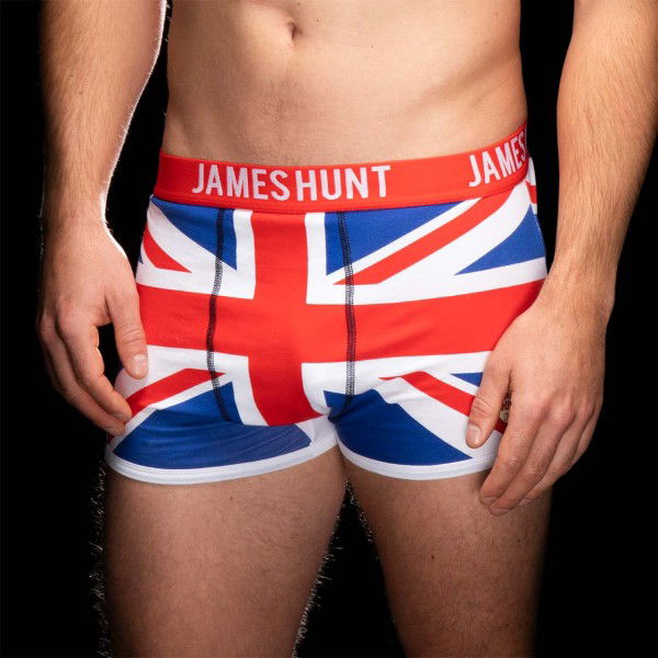 James Hunt Calzoncillos Hemet + Union Jack Paquete doble