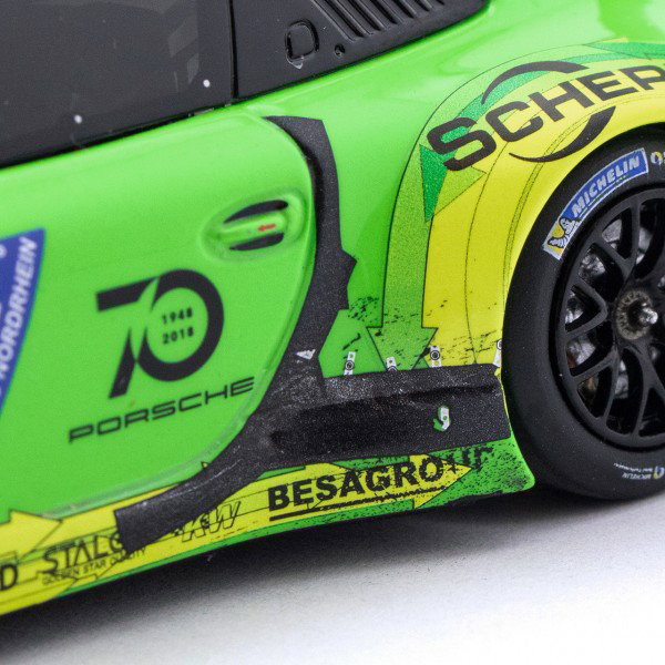 Manthey-Racing Porsche 911 GT3 R - 2018 Ganador de la carrera de 24h de Nürburgring 1/43