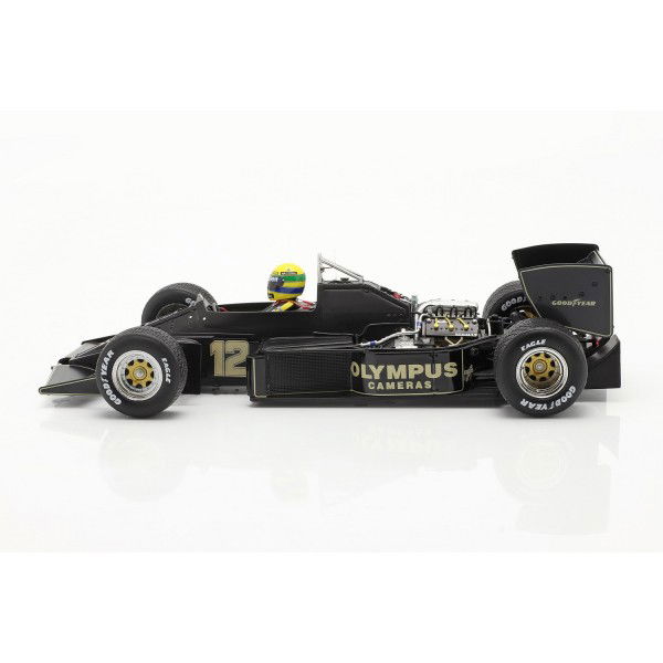 Ayrton Senna Lotus 97T #12 Gewinner Portugal GP Formel 1 1985 1:18