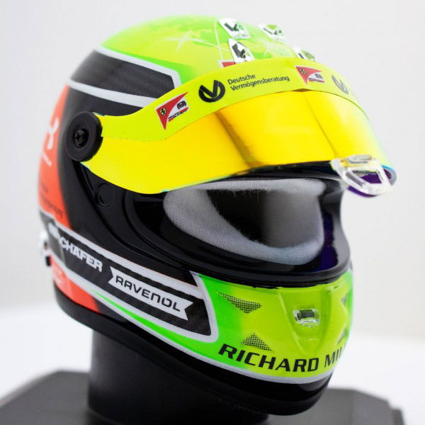 Mick Schumacher miniature helmet 2020 1/4