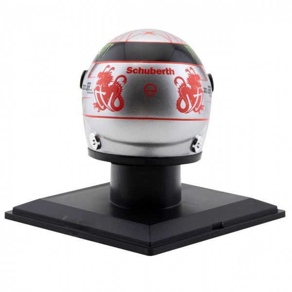 Michael Schumacher Platin-Helm Spa 300th GP 2012 1:4
