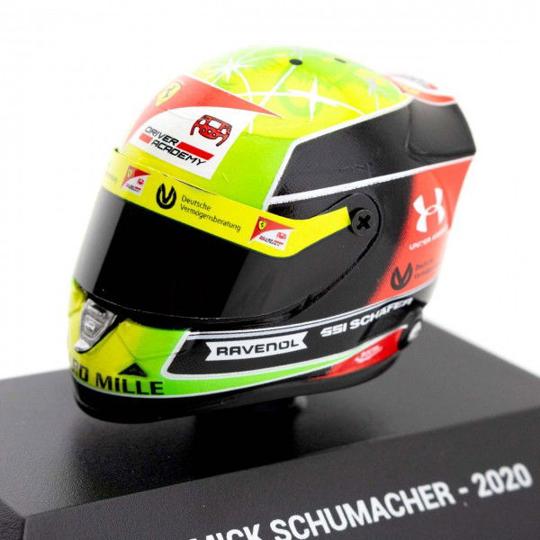 Mick Schumacher casco miniatura 2020 1/8