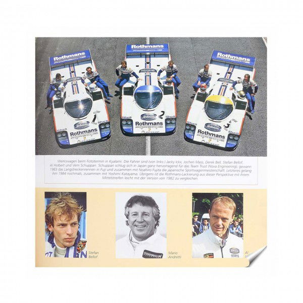 Porsche course voitures depuis 1975 - par Brian Long