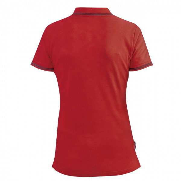 Motorworld Ladies Polo Shirt Chequered Flag