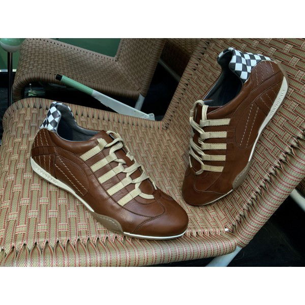 Gulf Lady Racing Sneaker Cognac