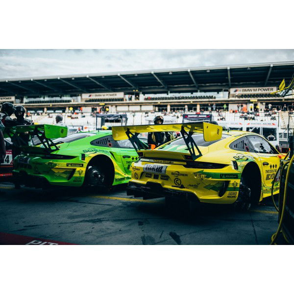 Manthey-Racing GT3 R Art Print - 24h Race Nürburgring 2019 - Rear view II