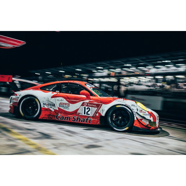 Manthey-Racing GT3 R Art Print - 24h-Rennen Nürburgring 2019 - Seitenansicht II