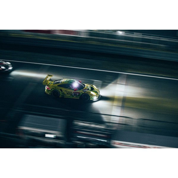 Manthey-Racing GT3 R Art Print - Carrera de las 24h de Nürburgring 2019 - Vista lateral III