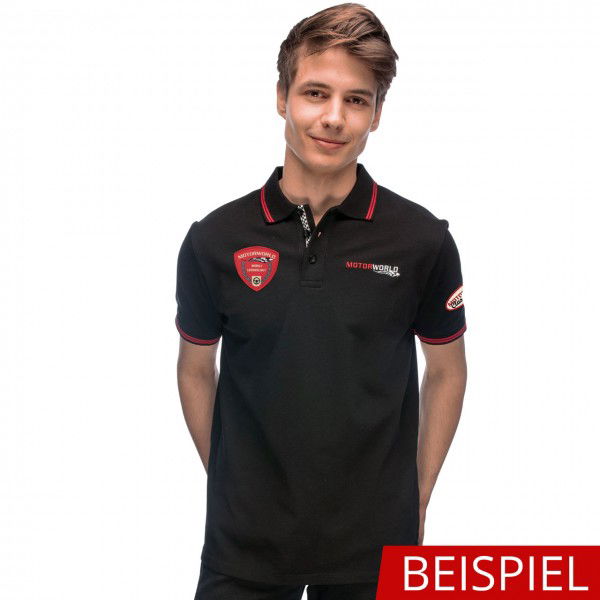 Motorworld Poloshirt Zielflagge
