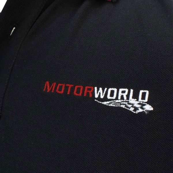 Motorworld Poloshirt Zielflagge