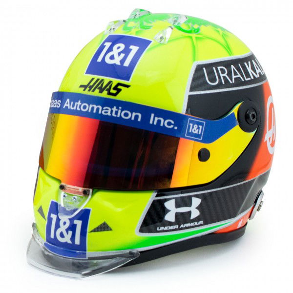 Mick Schumacher casco in miniatura 2021 1/2