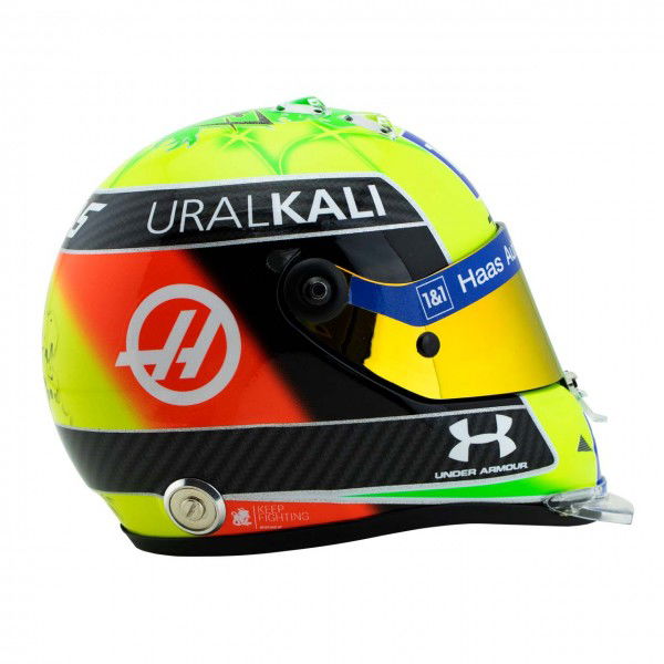 Mick Schumacher Miniaturhelm 2021 1:2