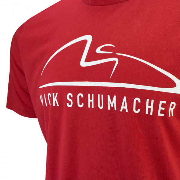 Mick Schumacher T-Shirt Speed Logo rot