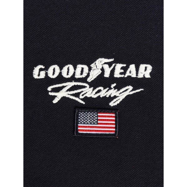Goodyear Poloshirt Serring blau