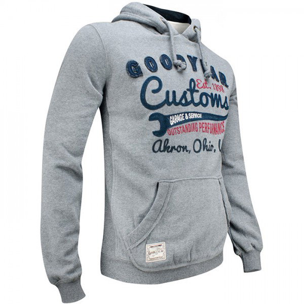 Goodyear Pull à capuche Oregon gris