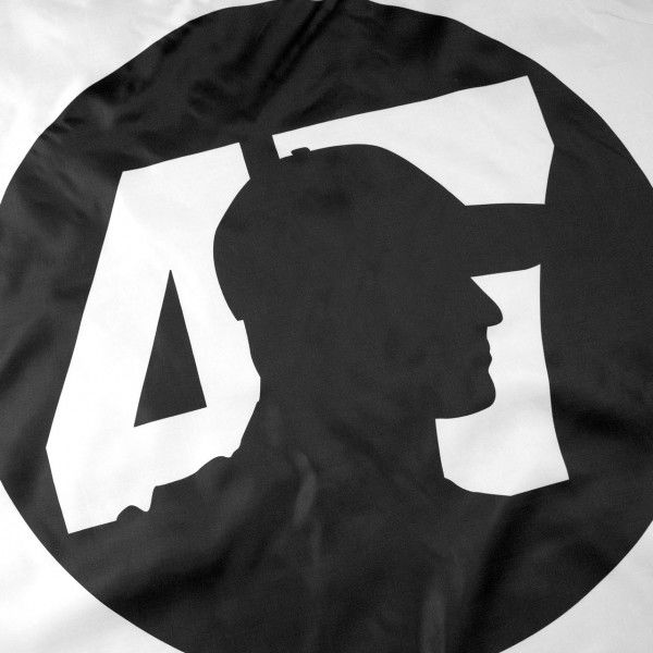 Mick Schumacher Drapeau Round Logo