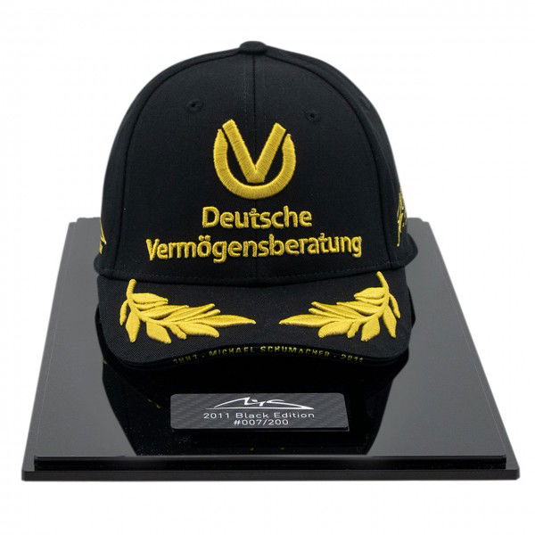 Michael Schumacher Personal Cap 20 años de Fórmula 1 Edición Negra